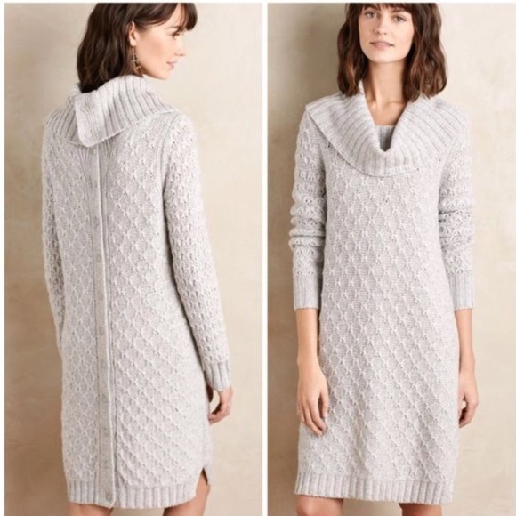 Anthropologie Dresses & Skirts - Sparrow Cowl Neck Sweater Dress